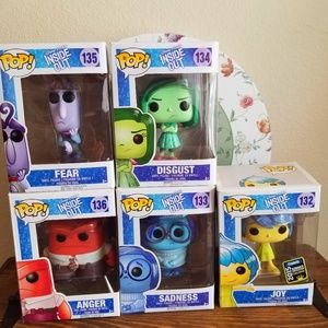 Inside out Funko pops